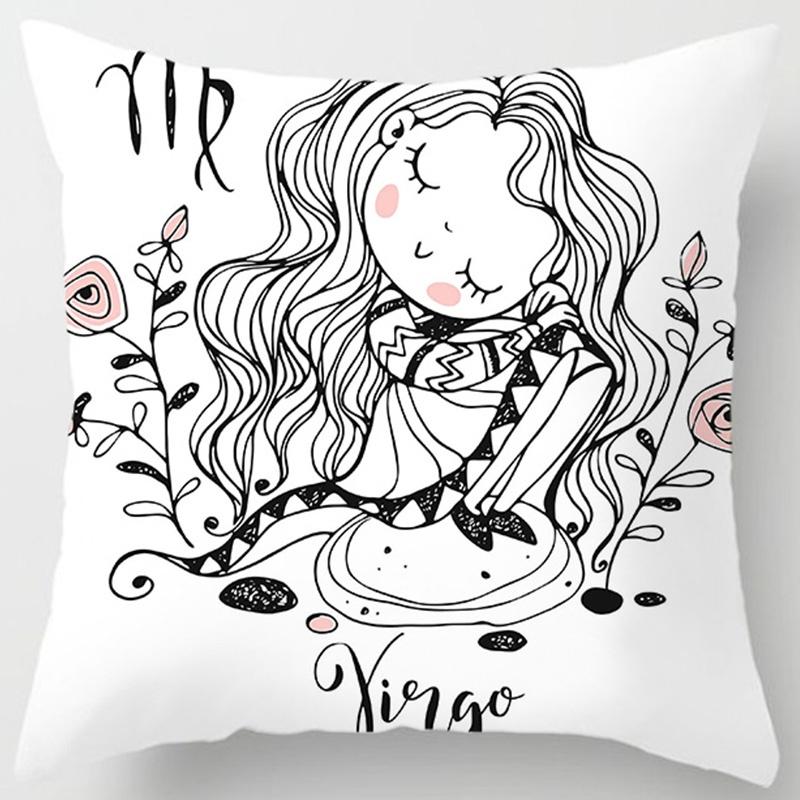 Love Birthday Girl Series Pillow Gift Home Office Decoration Pillow Bedroom Sofa Car Cushion Cover