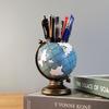 European Style Multifunctional Retro Pen Holder with Storage for Desk and Living Room Decor