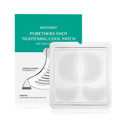 Meditherapy Forcera Shot Straffendes Kühlpflaster 1 Schachtel, 4 Stück, 1 Stück