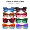 Stylish Candy Color Sunglasses Gradient UV400 Women's Cat Eye Sun Glasses Colorful Ladies Party Eyewear