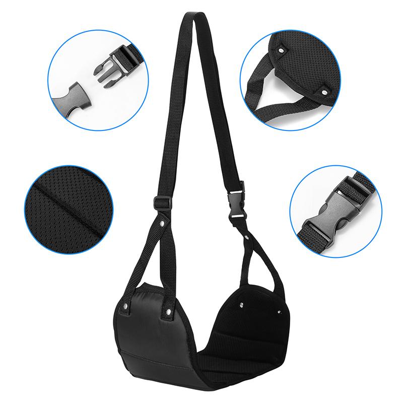 Office Pain Relief Foot Hammock Travel Foam Flight Airplane Carry-on Adjustable Pillows Portable Footrest Leg Hammock Folding