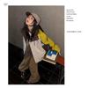 Girls' Color Block Hooded Outdoor Jacket - Autumn 2026 Style for Middle and Older Children