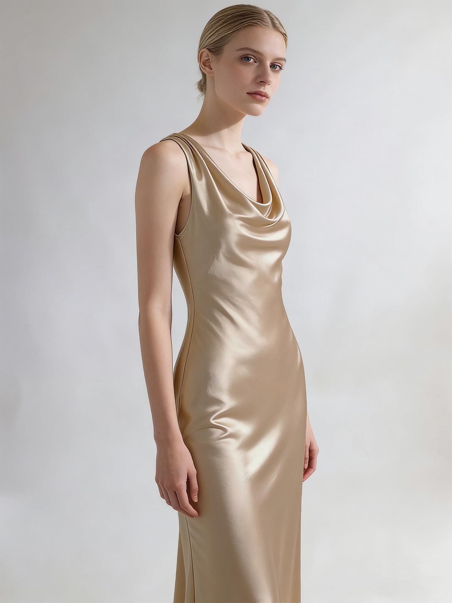 Elegant European Seaside Tyndall Effect Evening Dress M