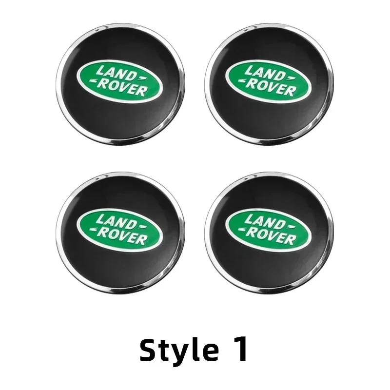 NEW 4pcs 62mm Car Wheel Center Cap Logo Hub Badge Rims Cover Land Rover Discovery 3 4 R4 LR2 Range Rover Evoque Sport Dander 2 3