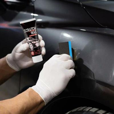 Oprava škrábanců na autě Leštidlo na auto a sada pro obnovu Vosk na opravu škrábanců na laku auta s houbičkou Leštička na lak pro lesk laku auta