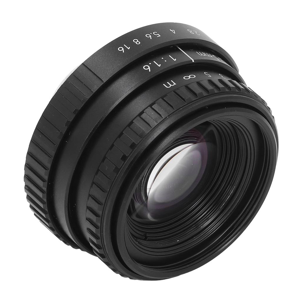 Obiektyw 35mm F1.6 APS C z ręcznym ustawianiem ostrości Rama ze stopu aluminium Powłoka wielowarstwowa Obiektyw do aparatu