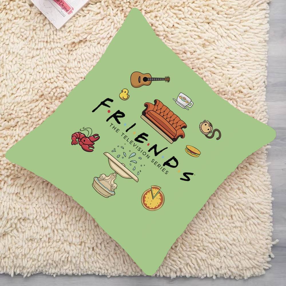 Classic TV Shows Friends-Famous cartoon  Pillowcases cushion covers living room sofas home decor gifts