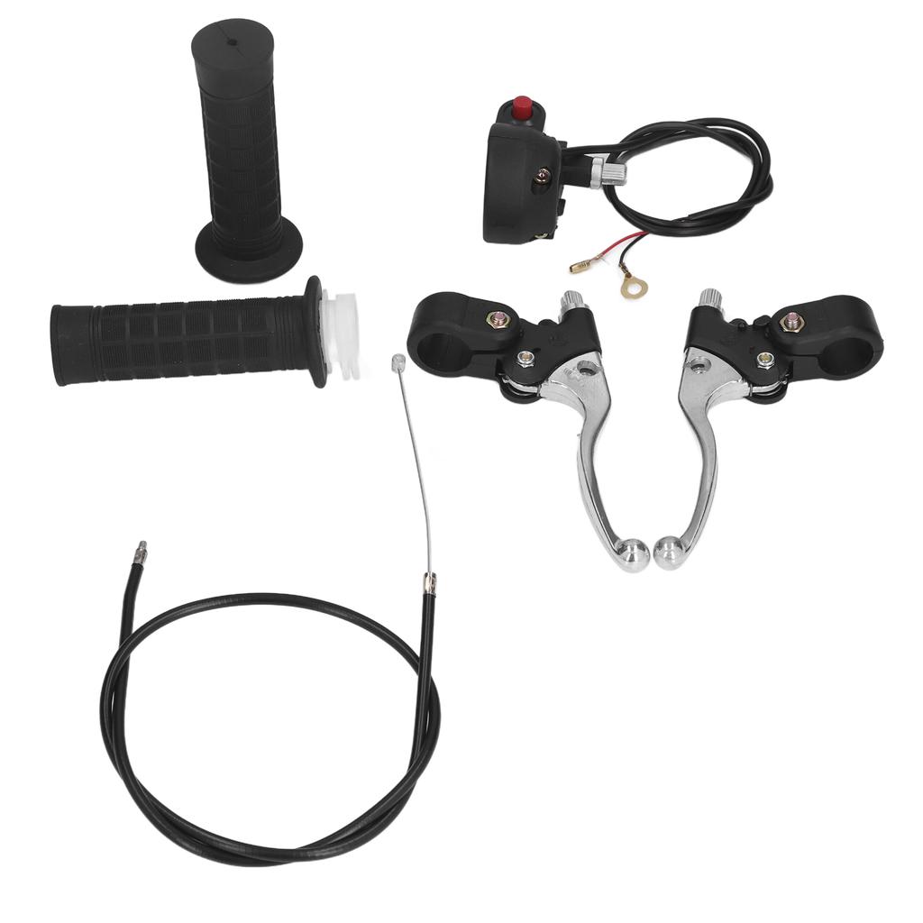 22mm Lenkergriffe Kill Ein Aus Schalter Gashebel Bremshebel Kit für Dirt Mini Pocket Bike