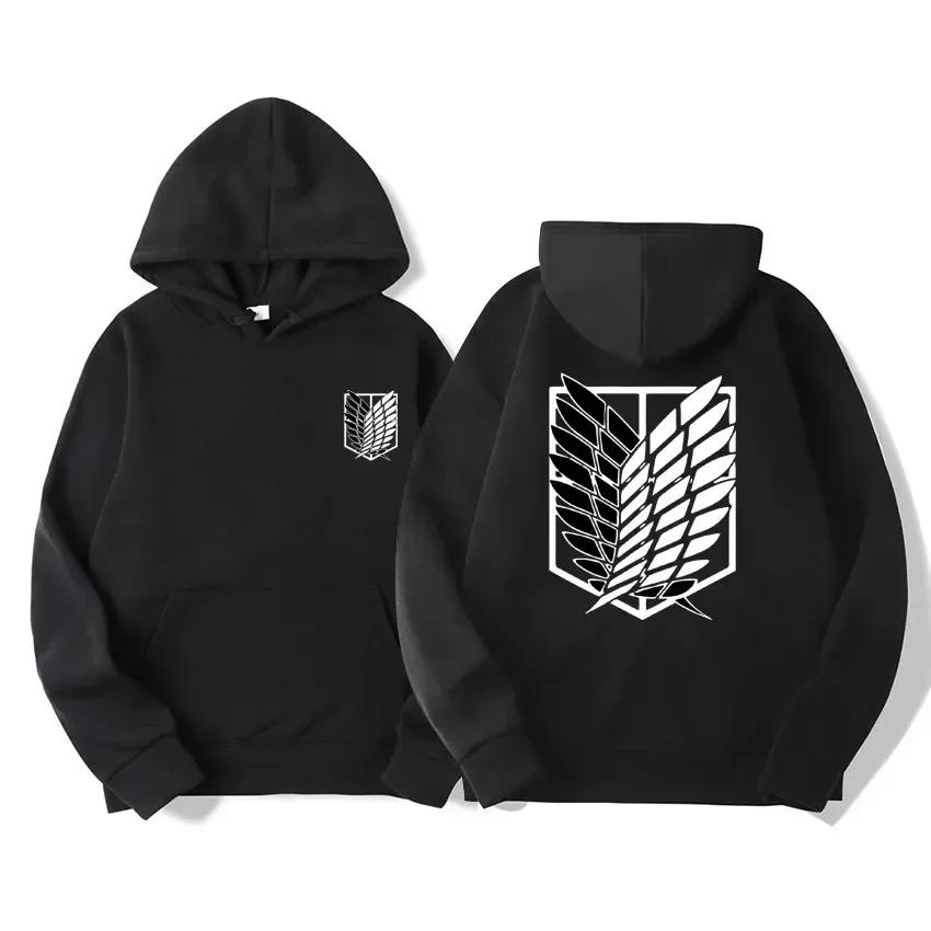Attack on Titan hooded sweatshirts sweaters Shingeki no Kyojin clothing sweaters boys' jackets for boys and girls