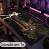 Large Mouse PadCristiano Ronaldo Custom Name Text Personalized Desk Mat Non Slip Gaming Pad