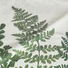 2026 45cm X 45cm Green Botanical Leaf Decorative Pillow Covers - Polyester Linen Sofa and Outdoor Decor Set with 4 Pieces