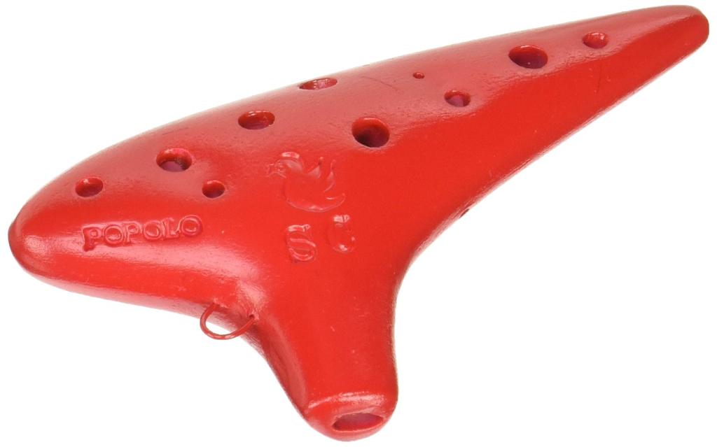 POPOLO Ocarina Red S-SC (Soprán C)