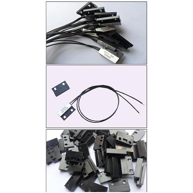 Reed Switch Sensor 1Pcs Magnetic Door Window Contact PS3150 Normally Open Closed for Wireless Alarm System Upgrade