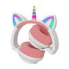 Unicorn Cat Ear LED Bluetooth Wireless Headphones