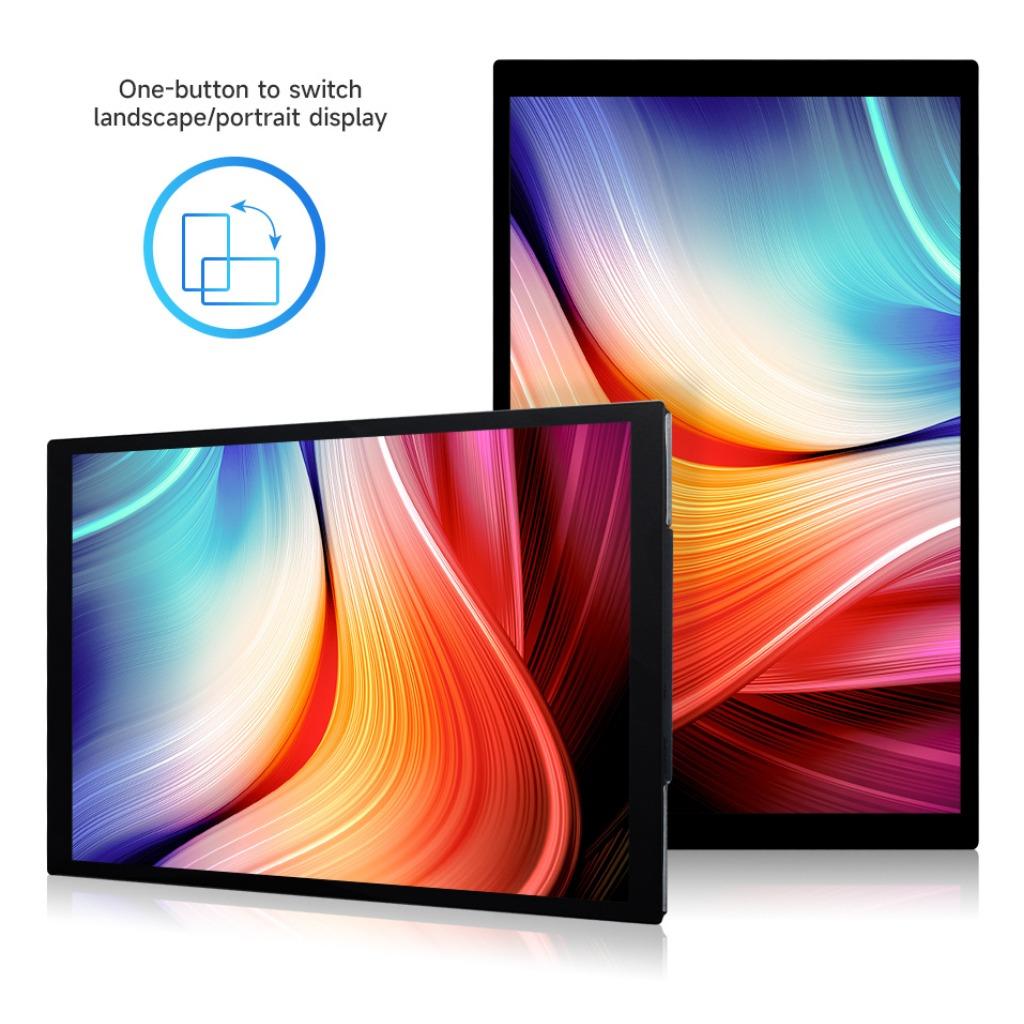 10.1inch High Resolution Capacitive Touch Display, 1920x1200, Optical Bonding Toughened Glass Panel, HD Display Interface, IPS