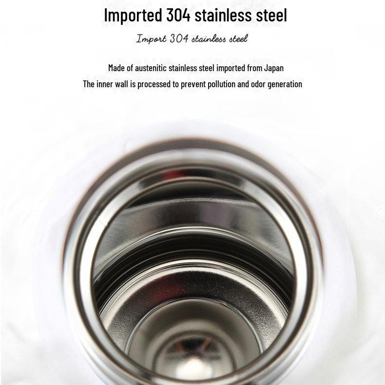 Garrafa Térmica Japonesa Marca TIGER - Dream Gravity MMY-A36/48C, 480ml, Copo de Água Portátil Leve, Edição Presente