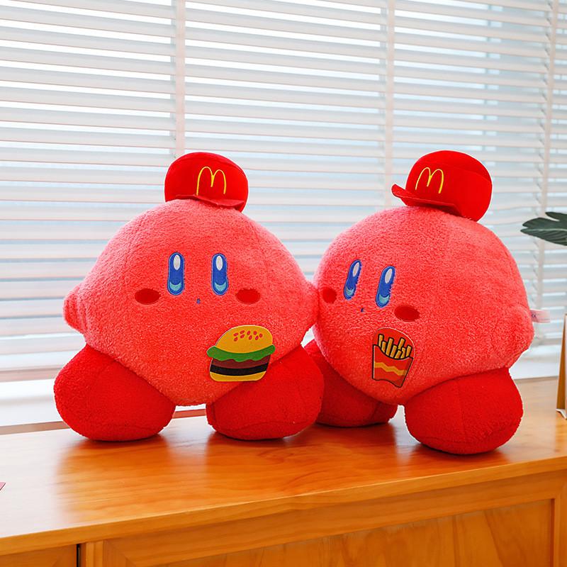 Adorable Pink Plush Toy Featuring Kirby Character Design Perfect For Collectors And Kids