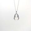 Domineering Dragon Claw Natural Stone Round Ball Ball Necklace Pendant Necklace
