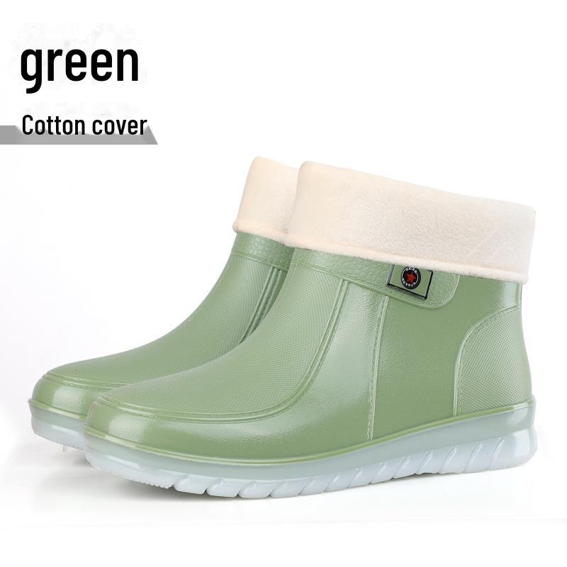 Women's Fashion Low-Top Outdoor Waterproof Non-Slip Rain Boots