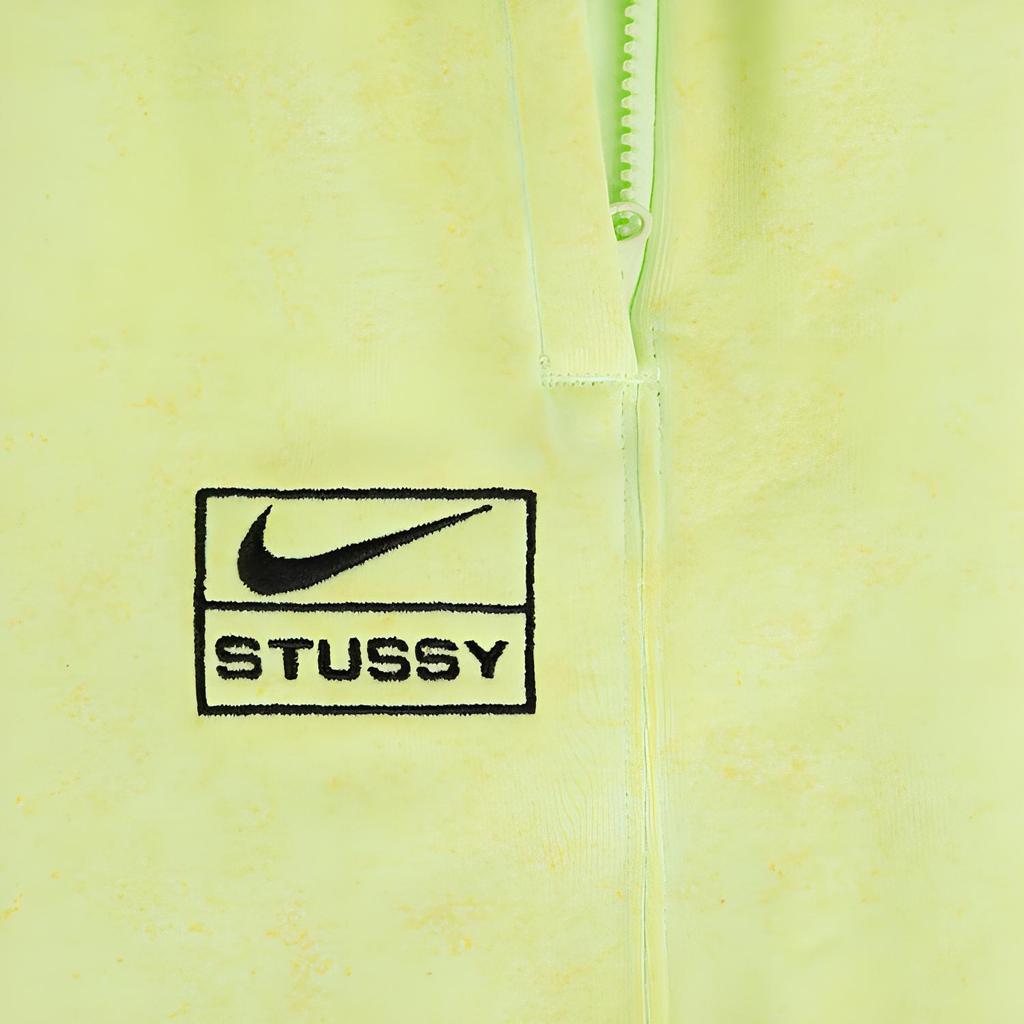 Nike X Stussy SS22 Embroidered Logo Joggers Unisex Bottoms Yellow DM1024-702