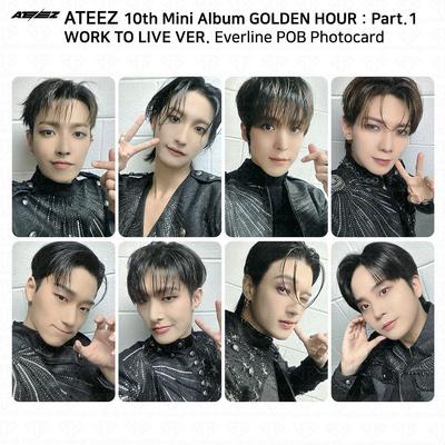 Goldene Stunde Teil 1 Arbeiten, um zu leben Ver Everline POB Fotokarte Seonghwa san