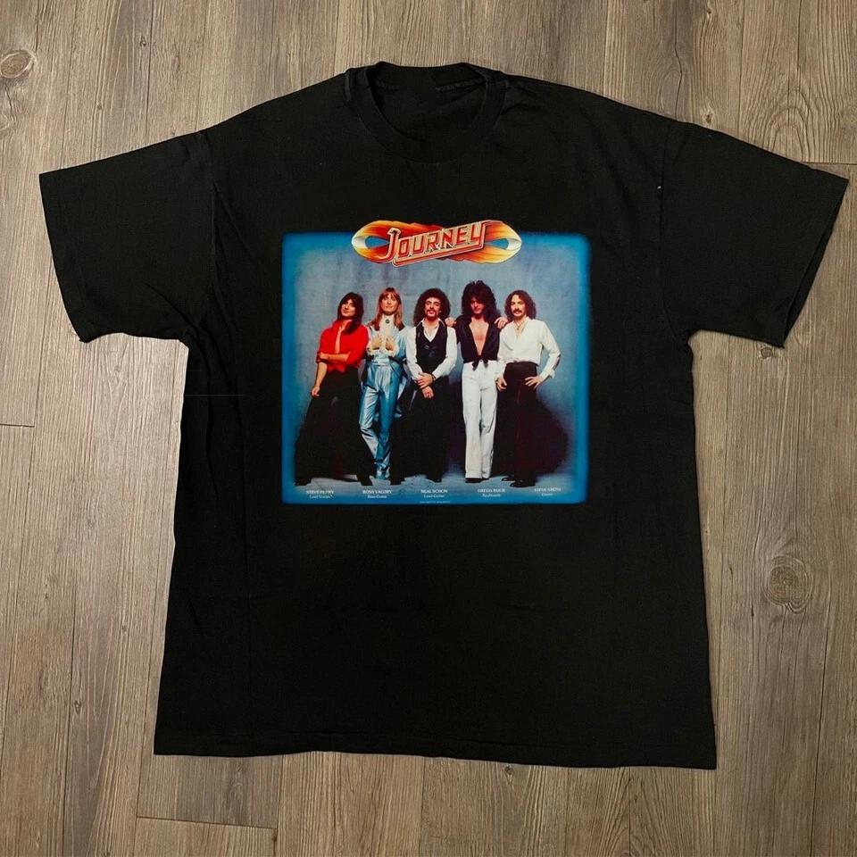

Journey Band Members Rock Tour Unisex Cotton T-Shirt UU1018 M