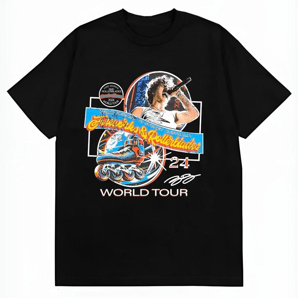 

Rare Benson Boone World Tour Gift For Fan S To 4XL T-shirt Unisex T-Shirt 5XL різнокольоровий