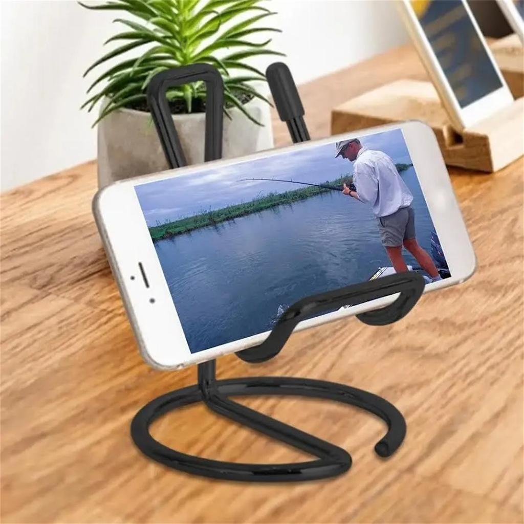 Full Metal Rotating Phone Stand, Desktop Stand, Live Streaming And Lazy Watching Stand