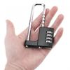Combination Padlock Adjustable Shackle Lock Cabinet Lock Stainless Steel Locker Lock Code
