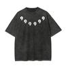 Naruto Sage of Six Paths T Shirt Magatama Vintage Acid Wash Streetwear Breathable Retro Anime Graphic Cotton Men Tees Clothing