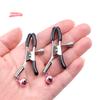 1 Pair Adult Nipple Clamps Metal Milk Clip Breast Clitoris Massage Sex Toy For Couples Novelty Lover Game Female Sex Toys