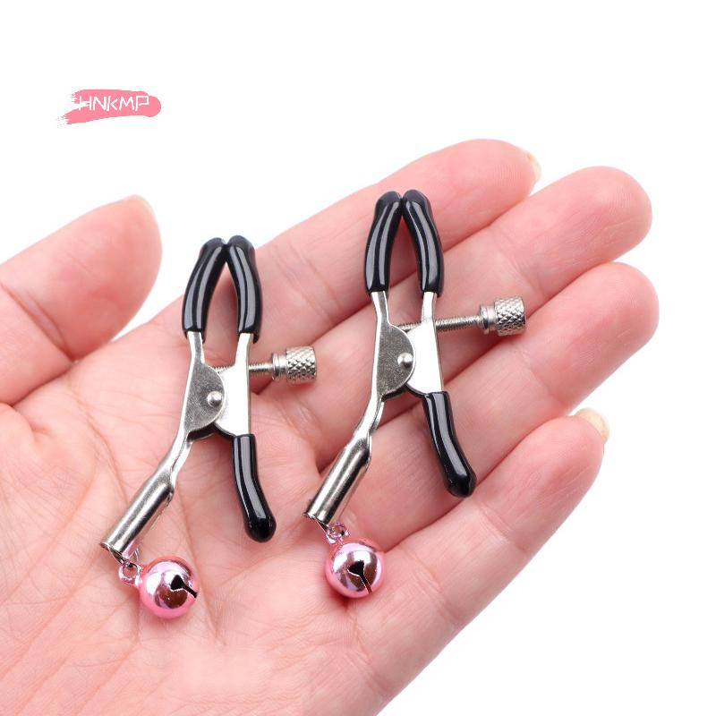 1 Pair Adult Nipple Clamps Metal Milk Clip Breast Clitoris Massage Sex Toy For Couples Novelty Lover Game Female Sex Toys