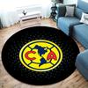 Club America Round Area Rug,Carpet Rug for Living Room Bedroom Sofa Playroom Decor,Non-slip Floor Mat
