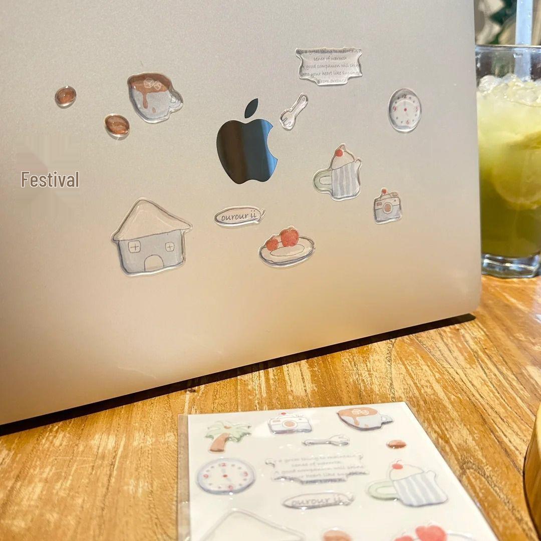 

Cartoon 3D Self-Adhesive Jelly Stickers for DIY Phone Case