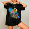 2026new American Retro Cotton Shortsleeved Tshirt With Sailor Moon Print Suitable For Both Unisex And Unisex Casual Street Style