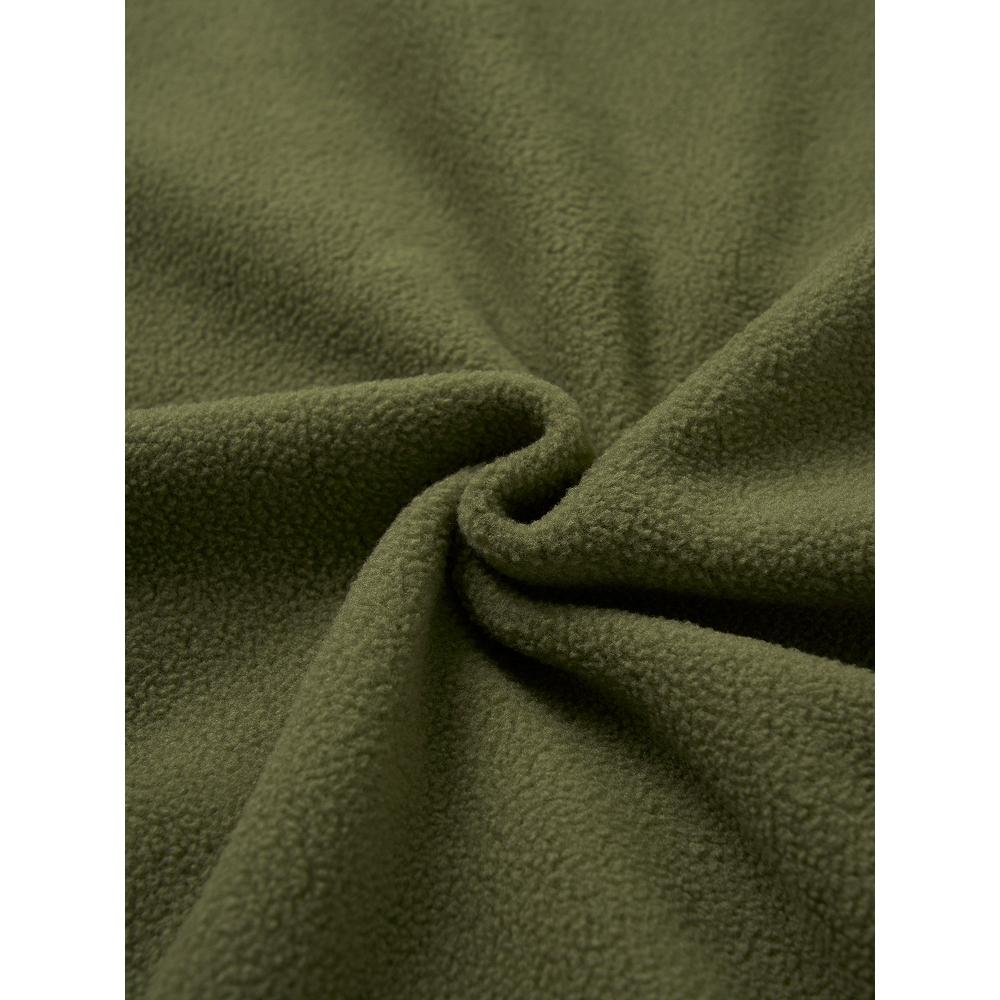 Daiso Long SLeeve FLeece Jacket L Khaki