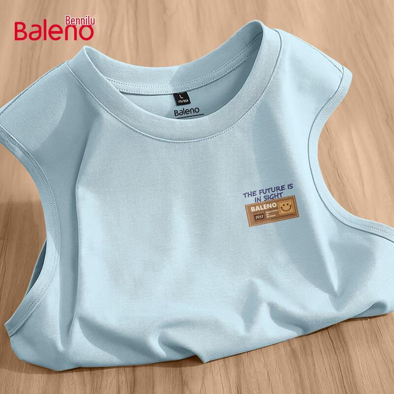 Мужская свободная хлопковая майка Baleno без рукавов L