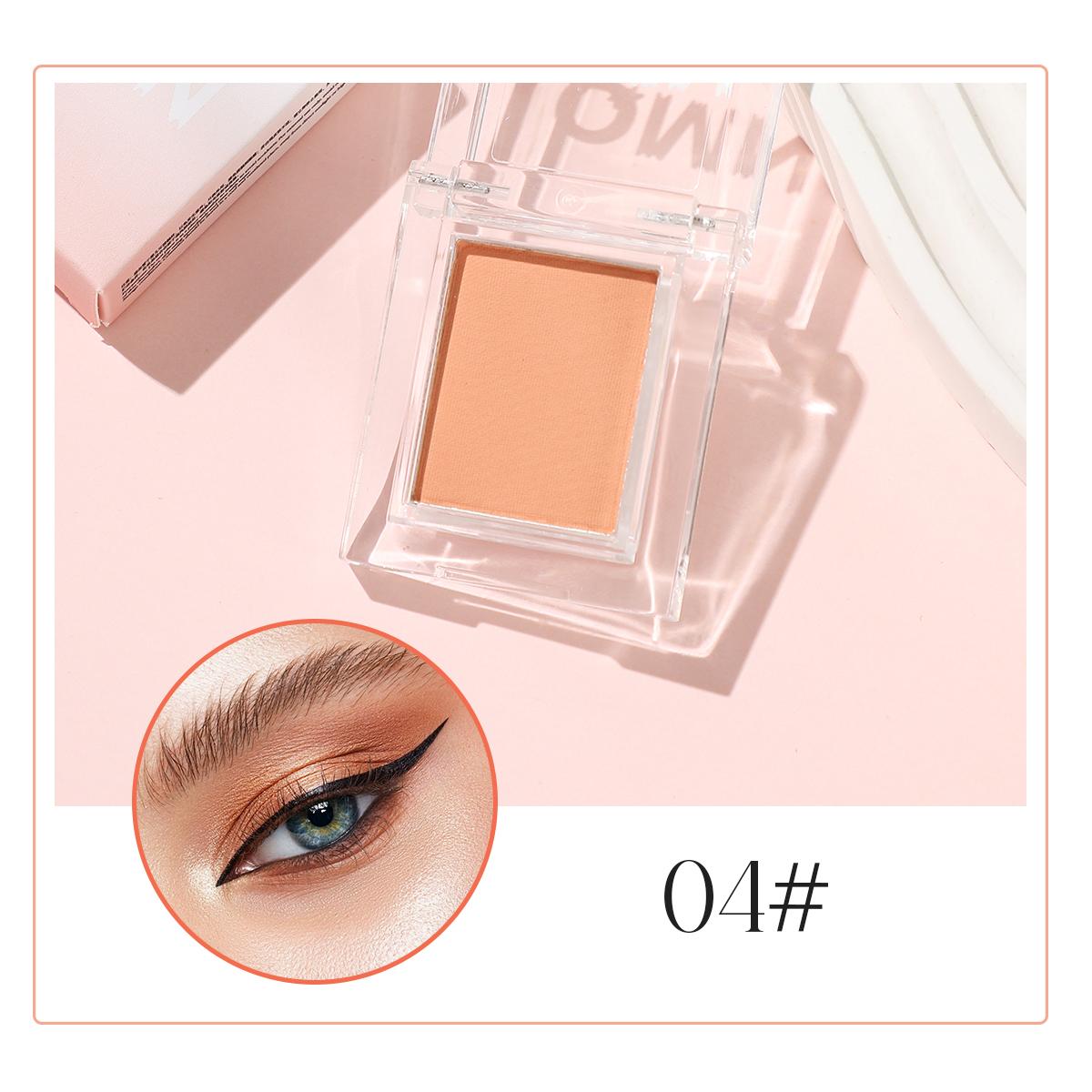 

QMN Одноцветные тени для век Highlight Eyeshadow осветляют и расширяют цвет Многоцелевые румяна без пудры Flying