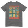 Dcc Unisexy Faces Of Mordecai Grid Funny Gamer Series Book Tshirt