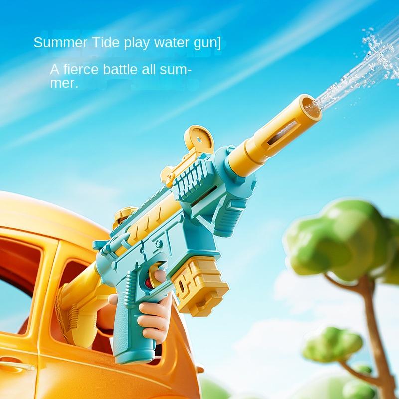 

Water Gun Toys M416 non Electric Pistol Bursts Children s High-pressure Strong Charging Energy Water Spray Children s Toy Guns