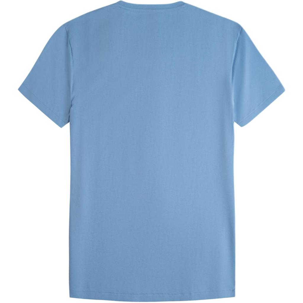 Polo Ralph Lauren SS24 Seilende Bjørn Grafisk Trykk Rund Hals Kort Ermet T-skjorte Herre T-skjorte Himmelblå 710752600-002