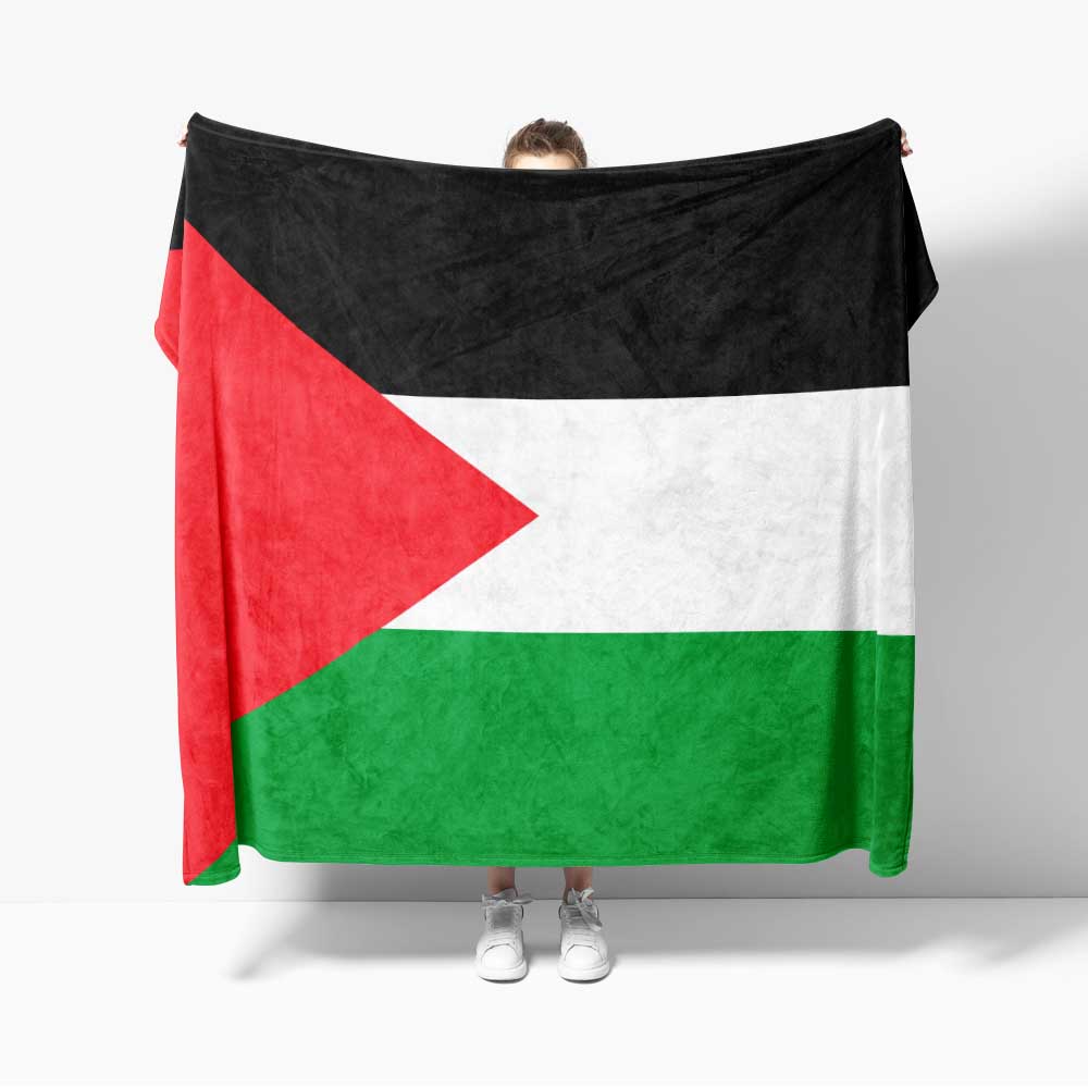 

Palestine emblem Flannel Palestine PS Flag Blanket Cozy Soft Lightweight Warm 30x40inch 40x50inch for Couch Sofa Bed 30x40in