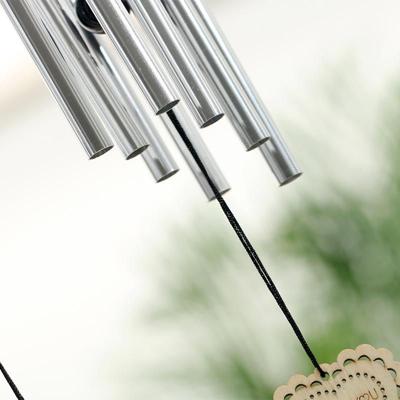 1PCS Outdoor Metal Wind Chimes Yard GardenBell Wind Chime Window Bells Wall Hanging Decorations Home Decor wooden wind