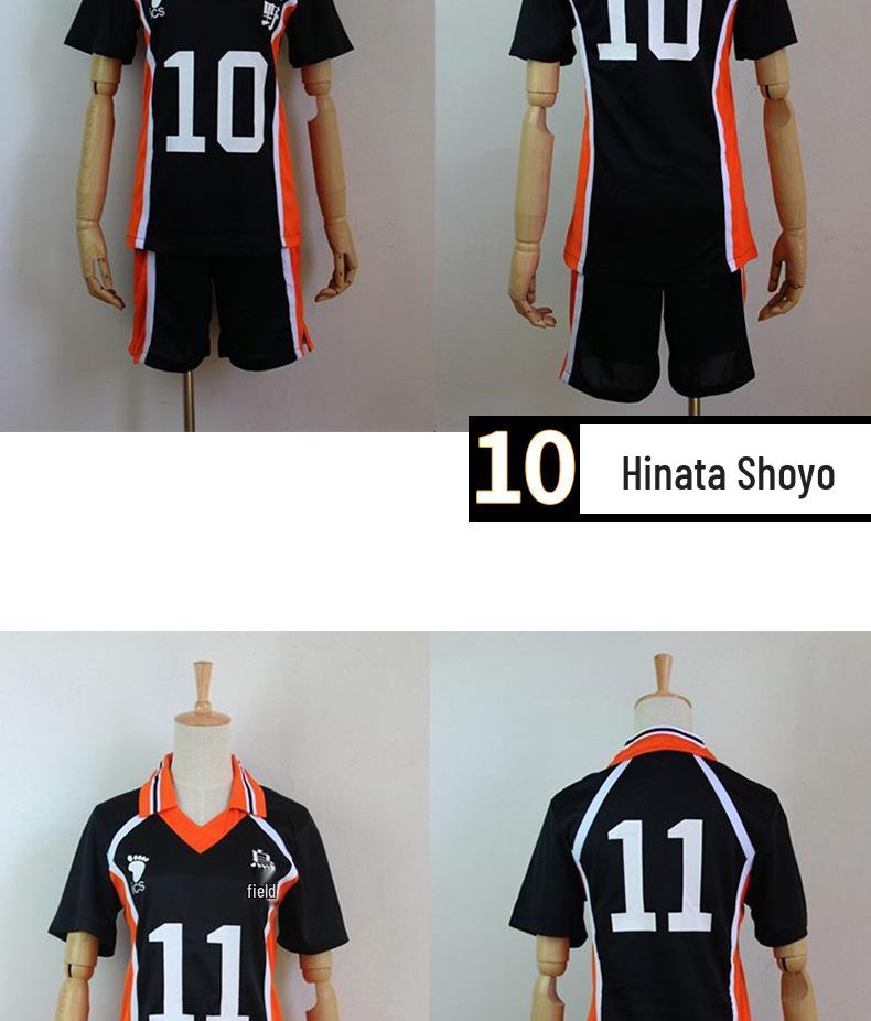 Uniformes de Cosplay do Clube de Voleibol da Escola Secundária Karasuno - Anime Haikyuu