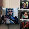 JJoost KleinN Rapper Cushion Cover Natural Linen Organic Fabric DoubleSided Printing Sofa Home Decor Gift Pillow Case