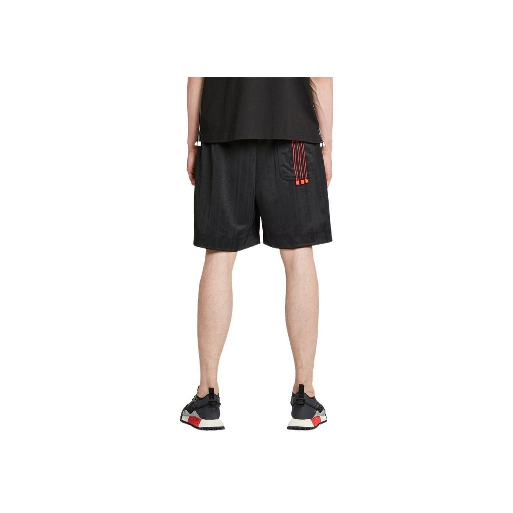 Adidas Originals Trefoil X Alexander Wang Collaboration Solid Casual Shorts Men Shorts Black DM9683
