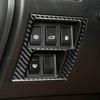 Real Carbon Fiber Car Accessories Trunk Switch Interior Cover Soft Sticker For Lexus RX350 RX450h 2010 2011 2012 2013 2014 2015