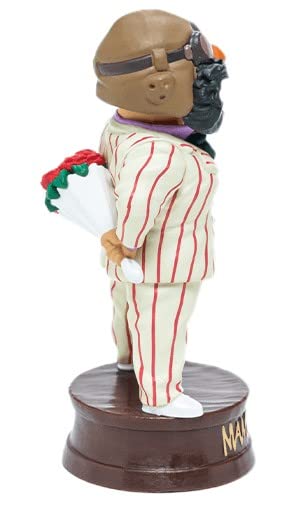 Ghibli Museum Exclusive Mamma Aiuto Boss Figure (Bubblehead Tuxedo Mini Version) - Porco Rosso Merchandise
