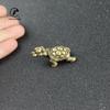 Pure Copper Dragon Turtle Statue Vintage Brass Tortoise Miniatures Figurines Home Decorations Car Ornament Desk Decor