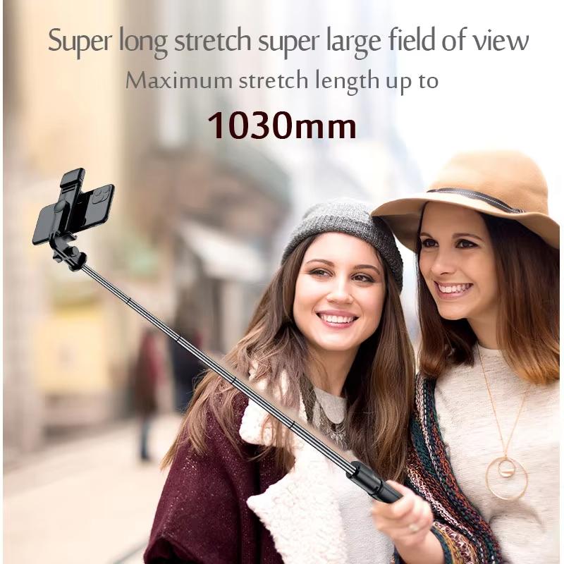 Wireless Bluetooth Selfie Stick Tripod Stand with Fill Light Remote Shutter Tripod For iPhone Samsung Xiaomi Live Phone Holder